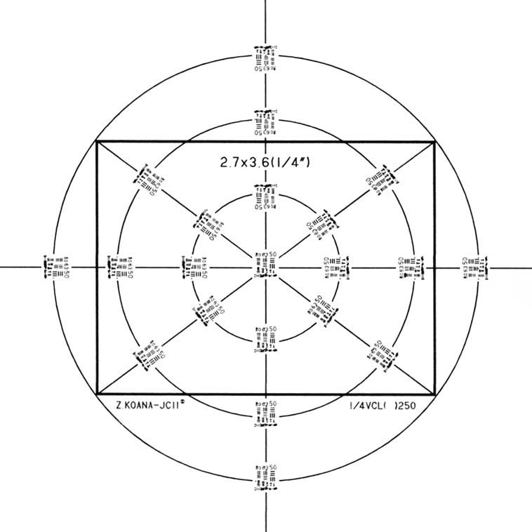 チャート １＋A 透過型（ガラスチャート）│パール光学工業株式会社：光学機器・測定