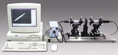 
[ 母線角度測定器 ]Optical Line Image Angular Measuring Instrumento (for cylindrical lens)