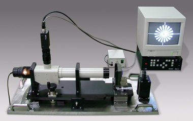 
[ 可動式解像力測定器 ]Resolving Power Measuring Instrumento (collimator movable type)